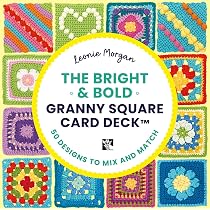 The Bright and Bold Granny Square Card Deck: - 50 mix and match